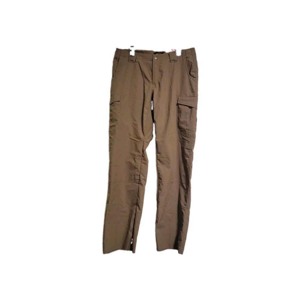Tru-Spec Pants Women 12 Tactical Cargo Utility Rip Stop Original Brown Uniform